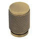 Messtique Möbelknopf Knurled mini | 18mm | Antik Messtique Möbelknopf Knurled mini | 18mm | Antik