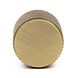 Messtique Möbelknopf Knurled mini | 18mm | Antik Messtique Möbelknopf Knurled mini | 18mm | Antik