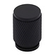 Messtique Möbelknopf Knurled mini | 18mm | Mattschwarz Messtique Möbelknopf Knurled mini | 18mm | Mattschwarz