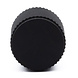 Messtique Möbelknopf Knurled mini | 18mm | Mattschwarz Messtique Möbelknopf Knurled mini | 18mm | Mattschwarz