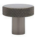Messtique Möbelknopf Knurled Radio | 32mm | Anthrazit Messtique Möbelknopf Knurled Radio | 32mm | Anthrazit