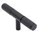 Messtique Möbelknopf T-Modell "Knurled" | 75mm | Mattschwarz Messtique Möbelknopf T-Modell "Knurled" | 75mm | Mattschwarz