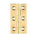 Fingertip Designs 2x Möbelscharnier 64mm | Messing Poliert Fingertip Designs 2x Möbelscharnier 64mm | Messing Poliert
