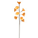 Gifts Amsterdam Pfirsichorange Kunstblume aus Federn 110cm | 9-fach Gifts Amsterdam Pfirsichorange Kunstblume aus Federn 110cm | 9-fach