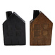 Gifts Amsterdam Kerzenhalter "House" L | Schwarz o. Braun | Mangoholz | 16,5 x 9,5 x 3,5cm Gifts Amsterdam Kerzenhalter "House" L | Schwarz o. Braun | Mangoholz | 16,5 x 9,5 x 3,5cm