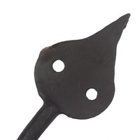 Schmiedeeisen Toilettenpapierhalter spitz