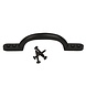 Good in Style Gusseisen Möbelgriff 134mm - schwarz Good in Style Gusseisen Möbelgriff 134mm - schwarz