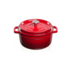Geëmailleerde Gietijzeren Braadpan Rood 4.7L  Grand Feu