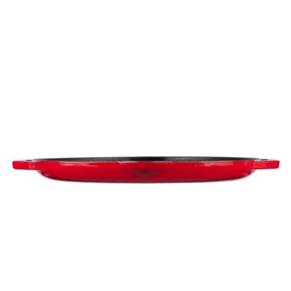 Grand Feu Geëmailleerde Gietijzeren Grillpan Rood