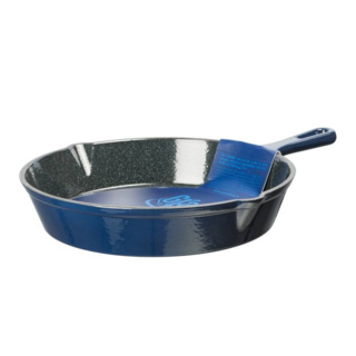 Grand Feu Geëmailleerde Gietijzeren Pan 25 cm Donker Blauw Grand Feu