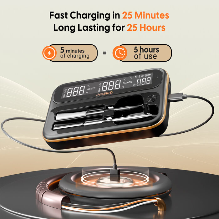 Inkbird Inkbird INT-12-BW3 Draadloze smart thermometer