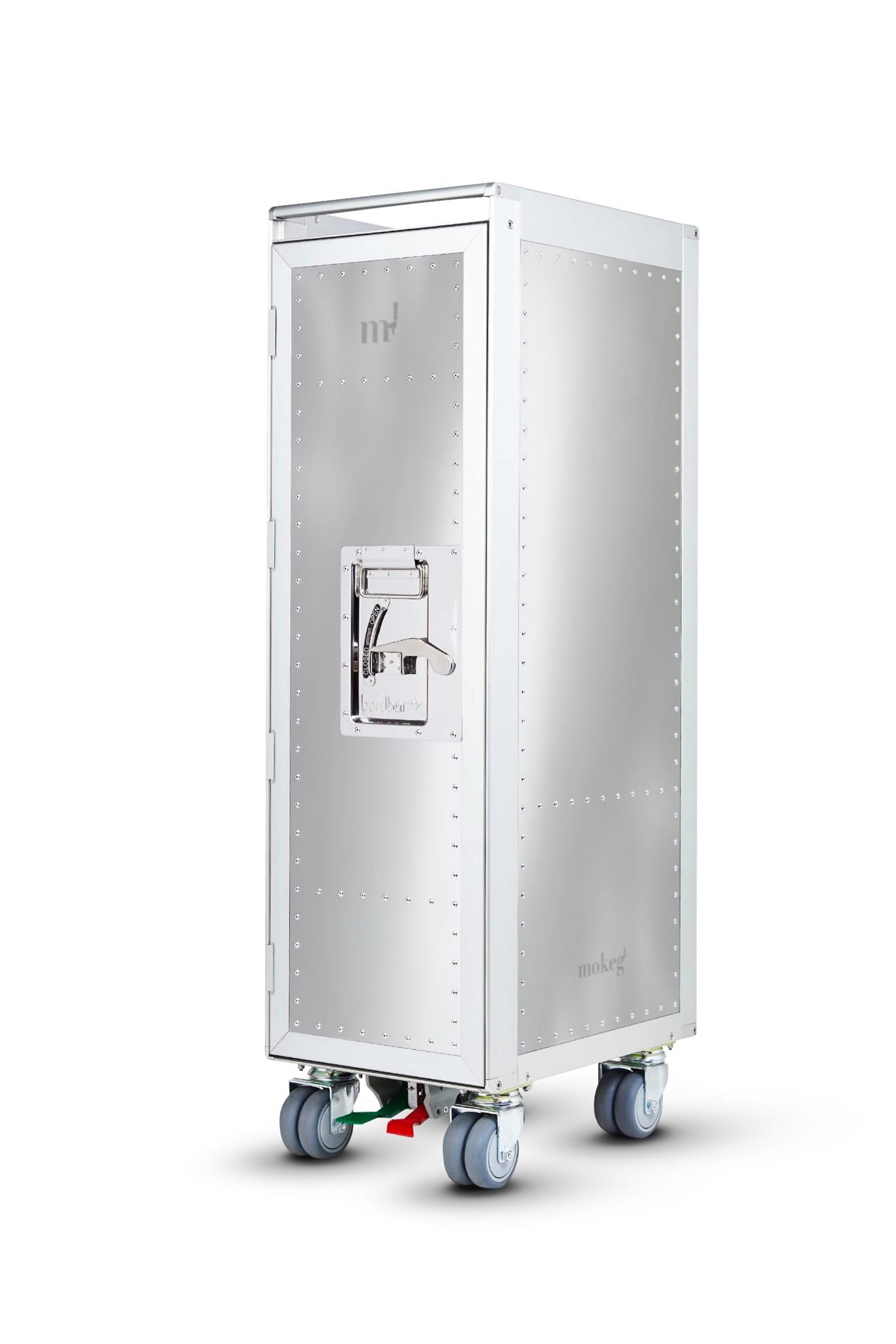 Mokeg Mokeg Mirror Brushed Chrome Font