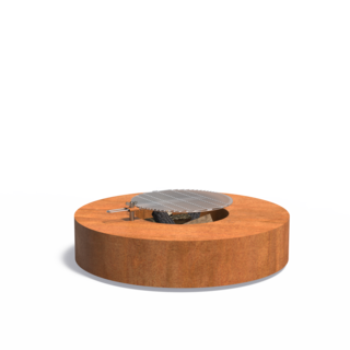 Forno Ronde  vuurtafel met grill Forno