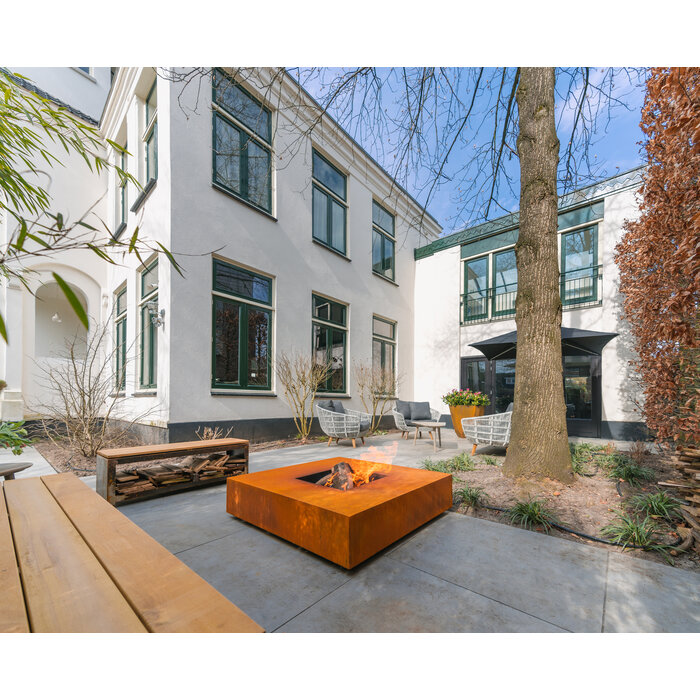 Forno Quad vuurtafel met grill Forno