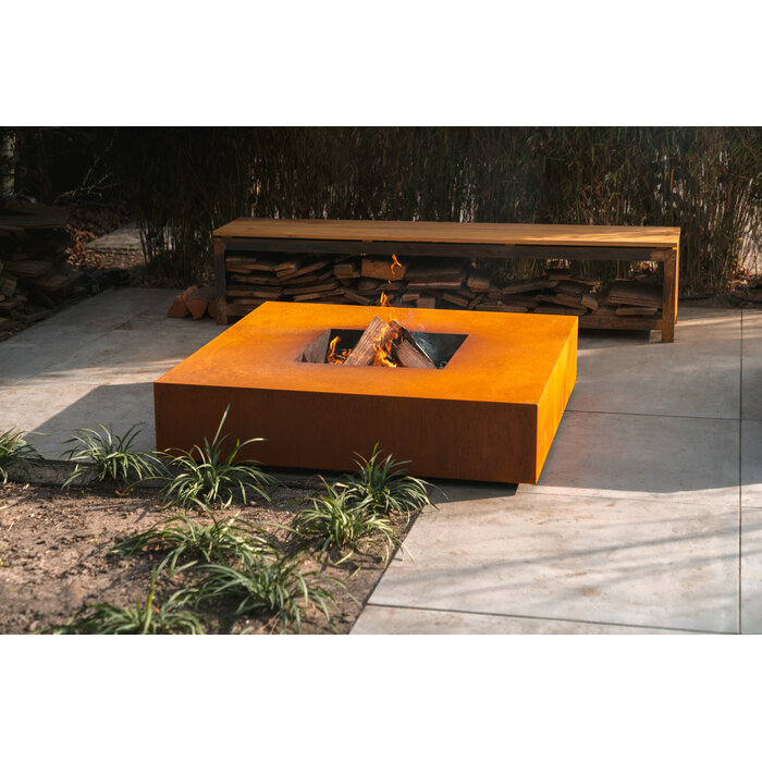 Forno Quad vuurtafel met grill Forno