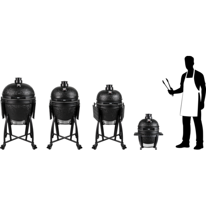 Grill Guru Prime Satin Black Large Grill Guru