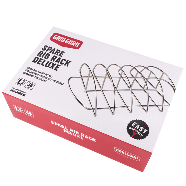 Grill Guru Spare Rib Rack Grill Guru