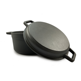 Grill Guru Dutch Oven Reversible Grill Guru
