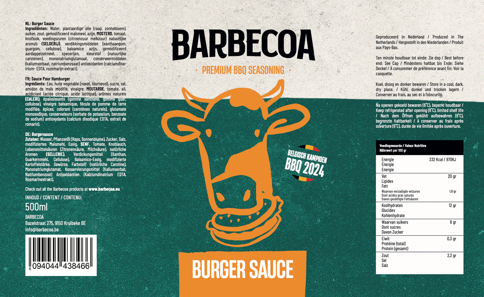 Barbecoa Burger Saus Barbecoa