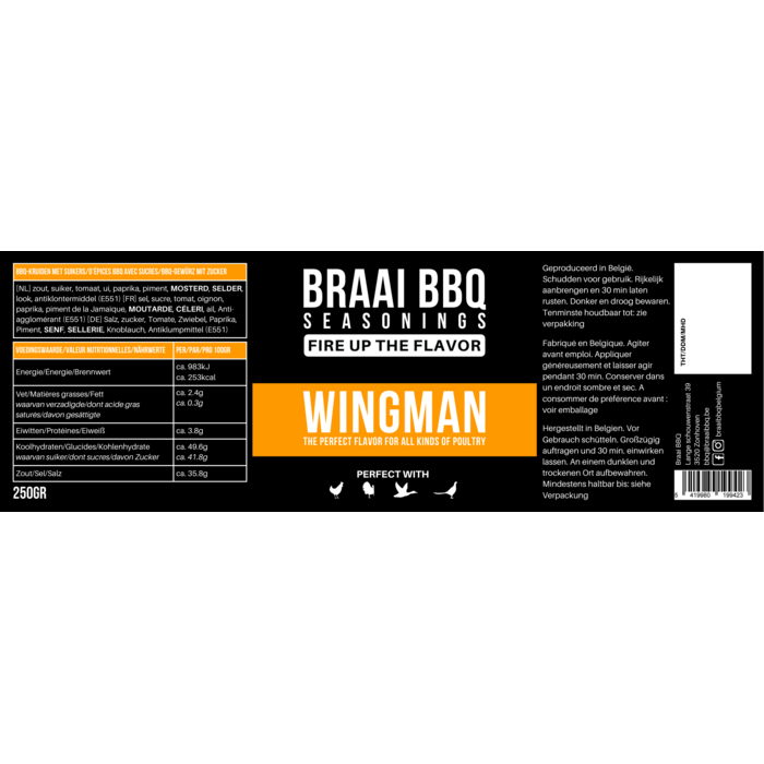 Braai Wingman Rub Braai