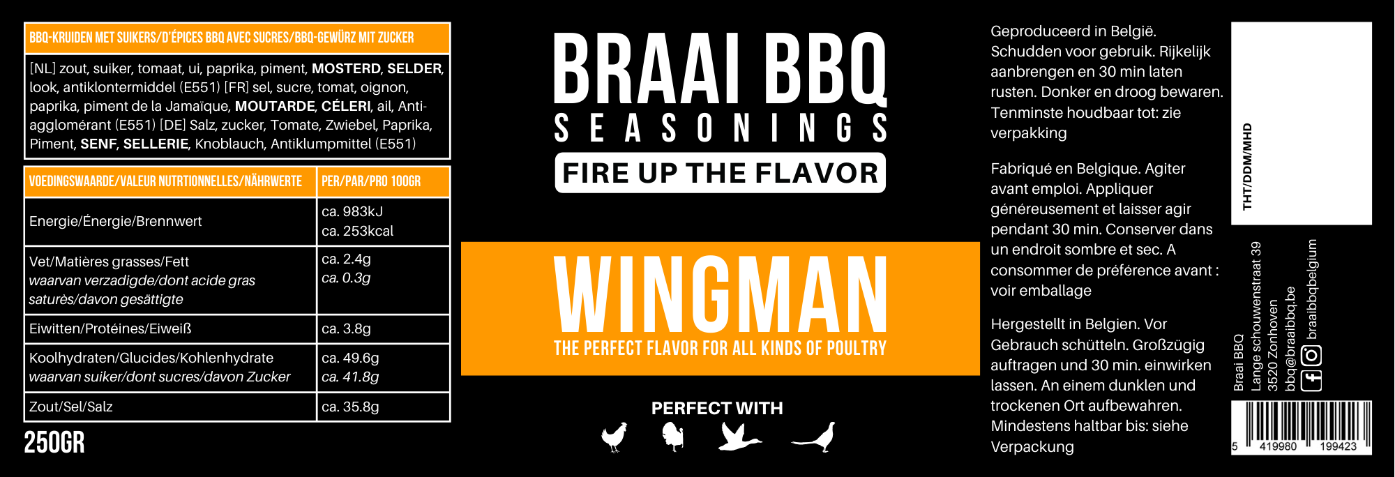 Braai Wingman Rub Braai