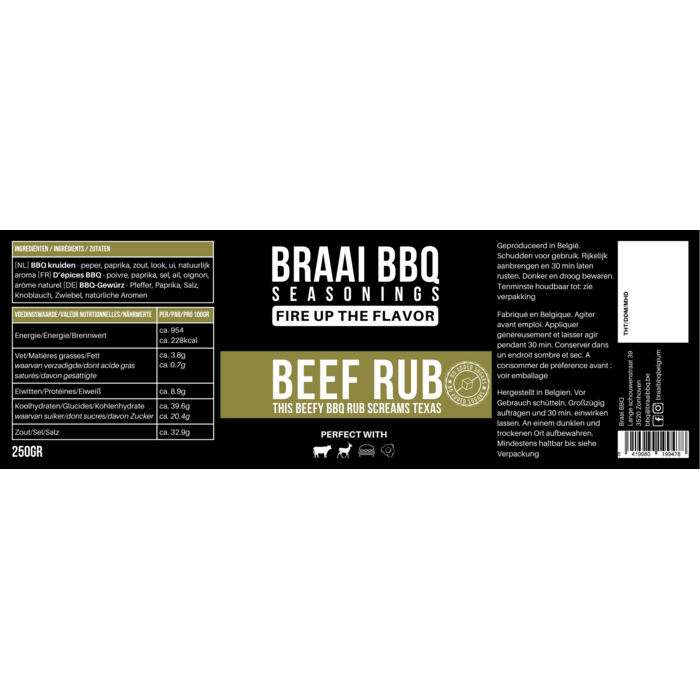Braai Beef Rub Braai