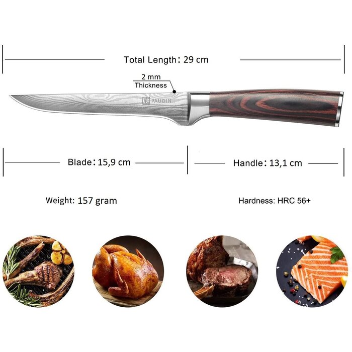 Paudin Universal Uitbeenmes Paudin N10