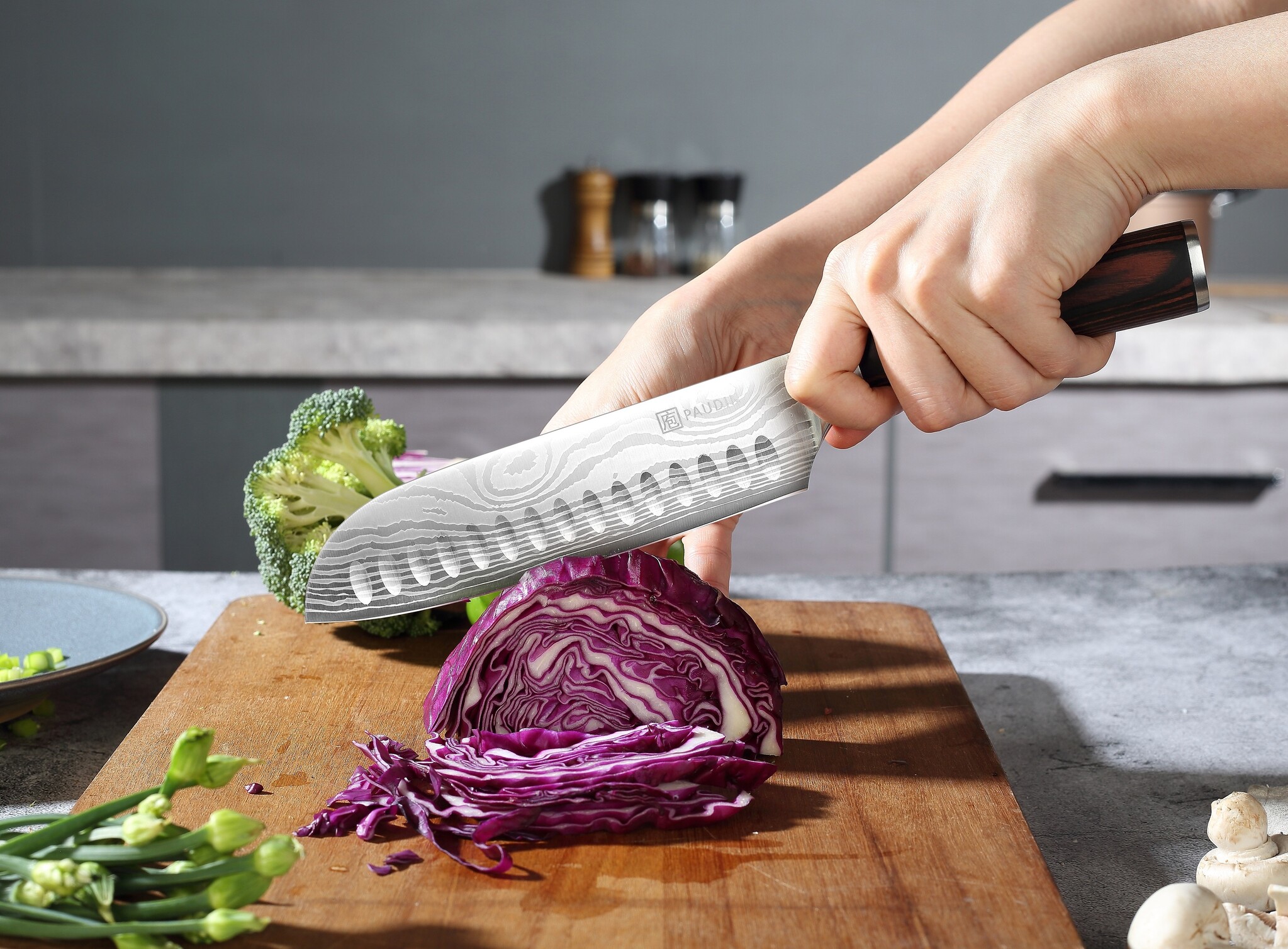 Paudin Universal Santoku mes Paudin N5