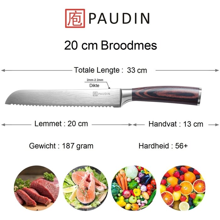 Paudin Universal Broodmes Paudin N4