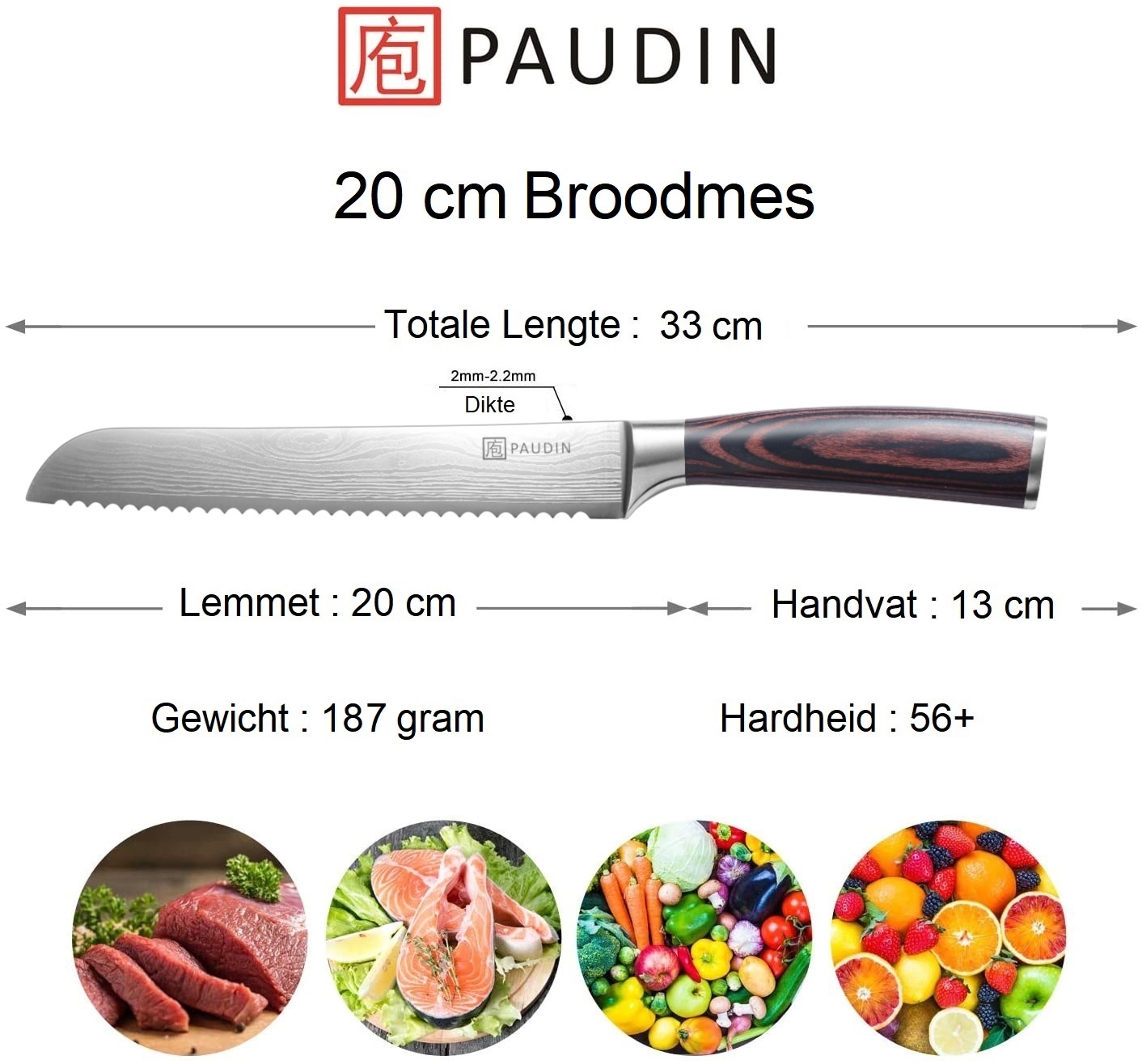 Paudin Universal Broodmes Paudin N4