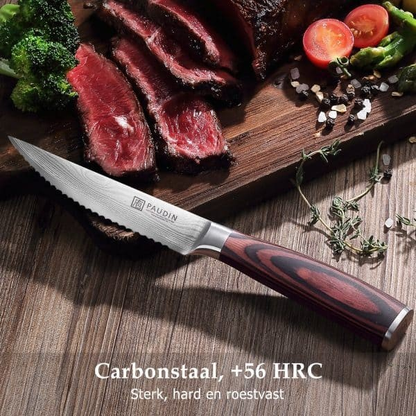 Paudin Universal S3 Premium Steakmessen Set Paudin
