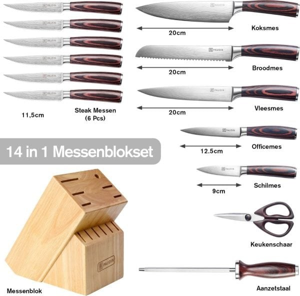 Paudin Universal NT1 Messenblokset Paudin