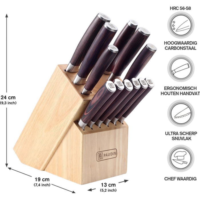 Paudin Universal NT1 Messenblokset Paudin