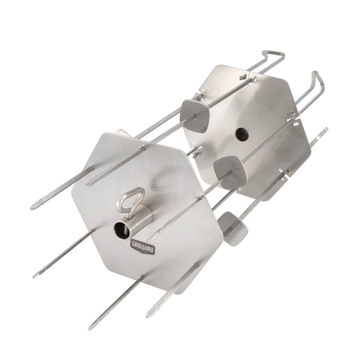 Grill Guru Rotisserie Skewer Rack Large Grill Guru