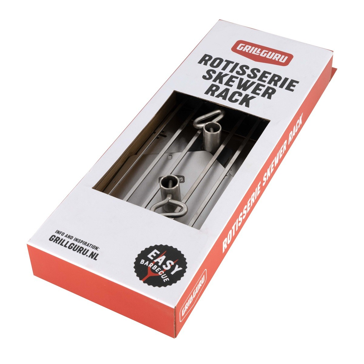 Grill Guru Rotisserie Skewer Rack Large Grill Guru