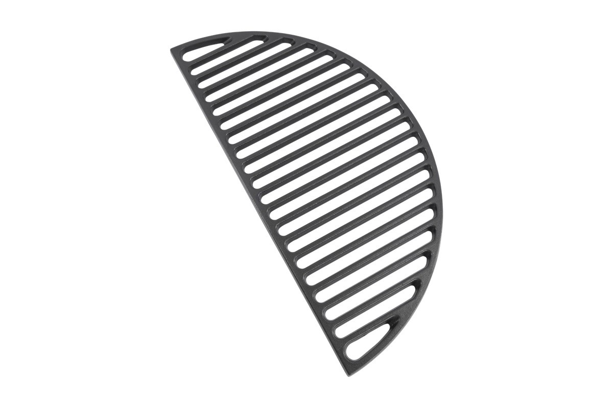 Grill Guru Cast Iron Half Moon Grill Large Grill Guru