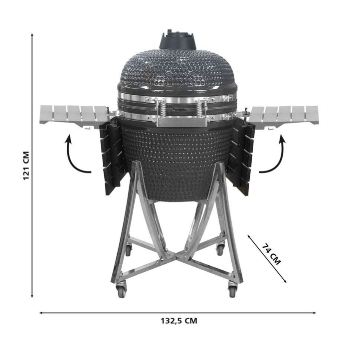 Landmann Landmann Kamado 22 inch in trolley