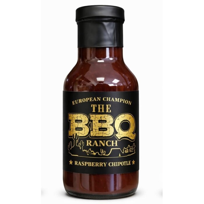 The BBQ Ranch Raspberry & Chipotle Sauce van The BBQ Ranch