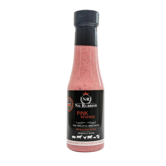 No Rubbish NoRubbish Pink Revenge BBQ Saus