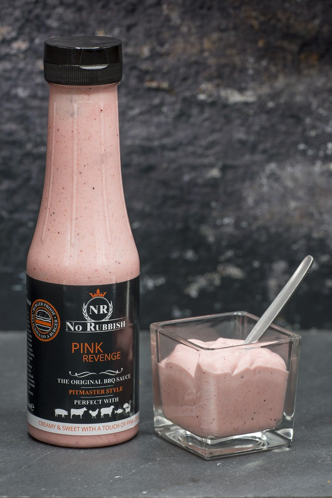 No Rubbish NoRubbish Pink Revenge BBQ Saus