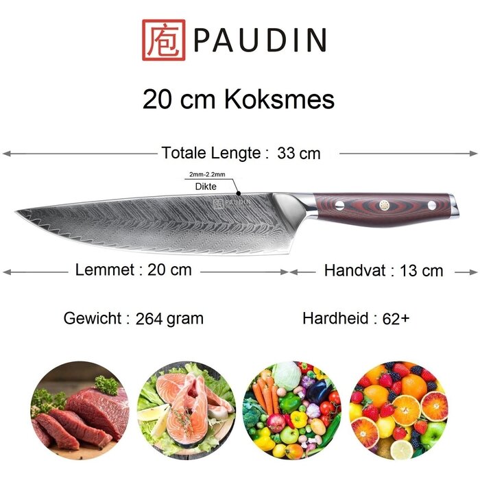 Paudin Plume Luxe P1 Koksmes Paudin