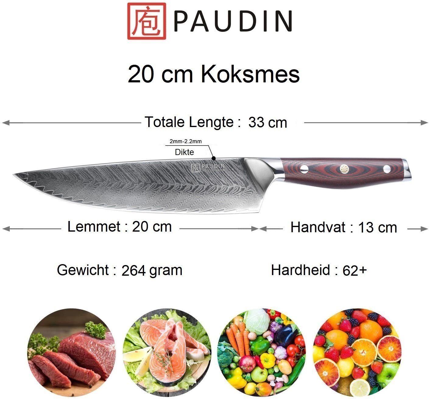 Paudin Plume Luxe P1 Koksmes Paudin