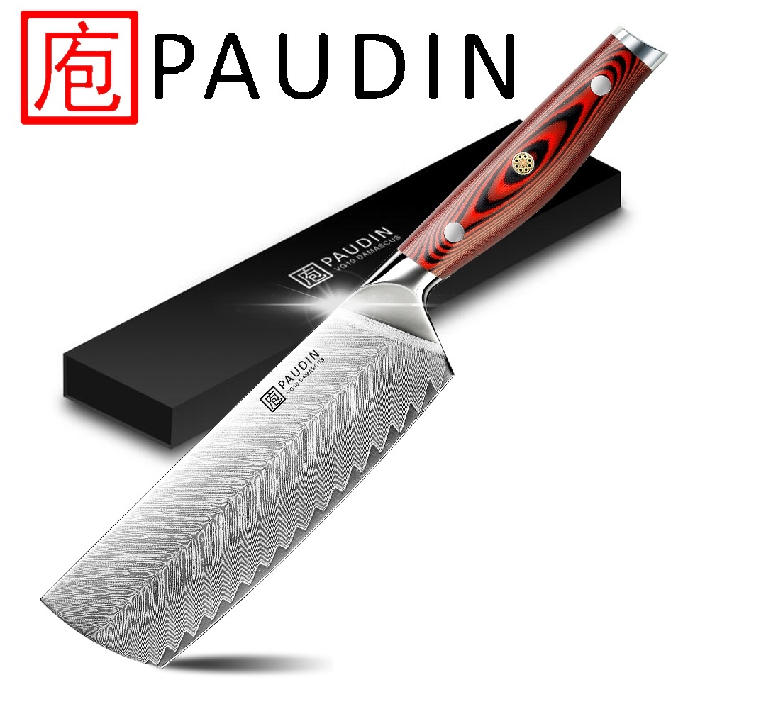 Paudin Plume Luxe P5 Nakiri Mes Paudin