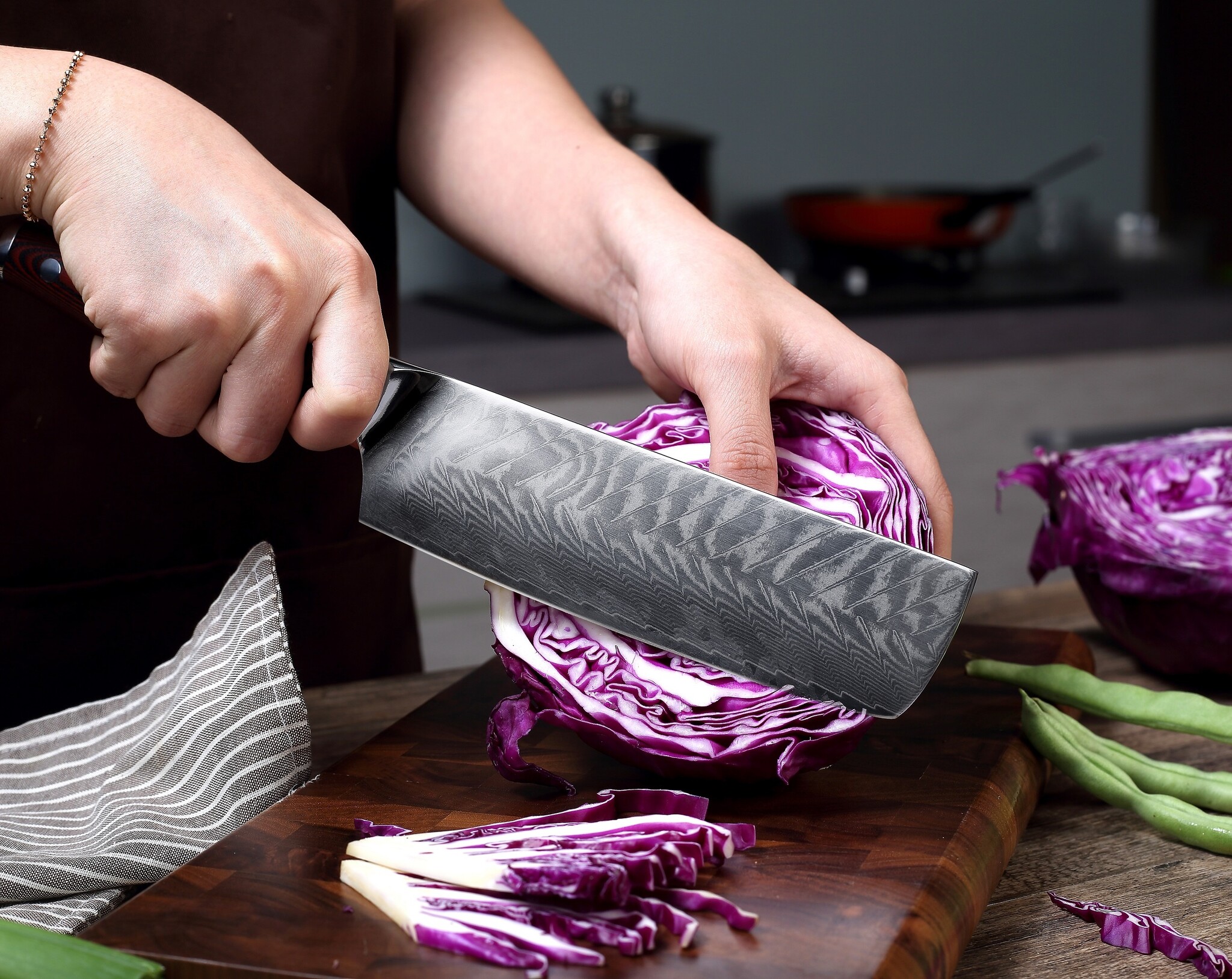 Paudin Plume Luxe P5 Nakiri Mes Paudin