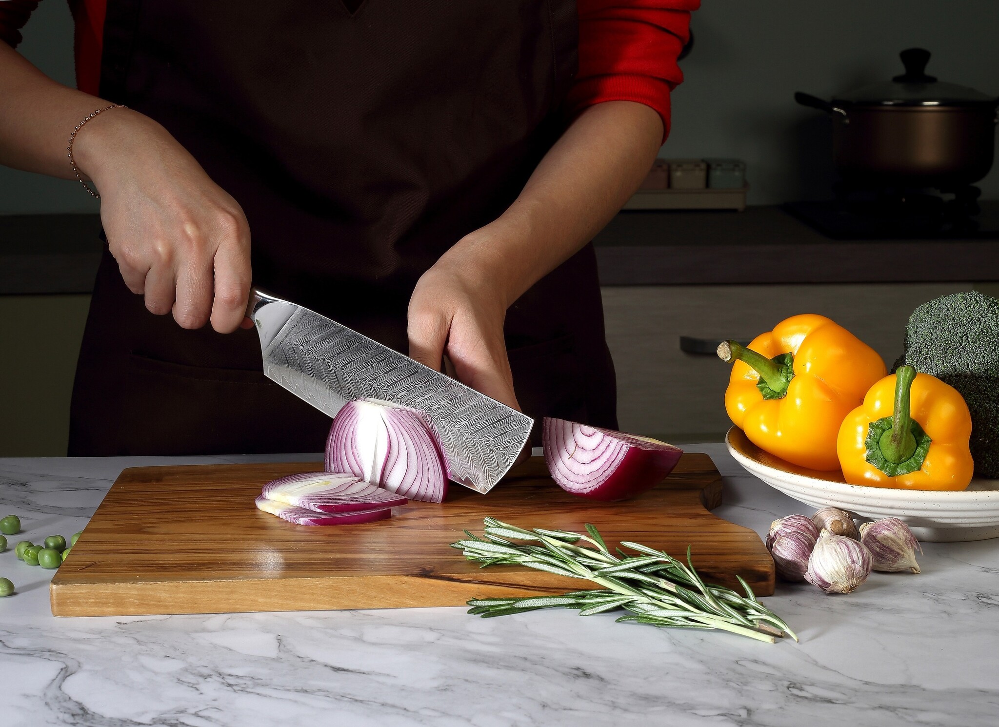 Paudin Plume Luxe P5 Nakiri Mes Paudin