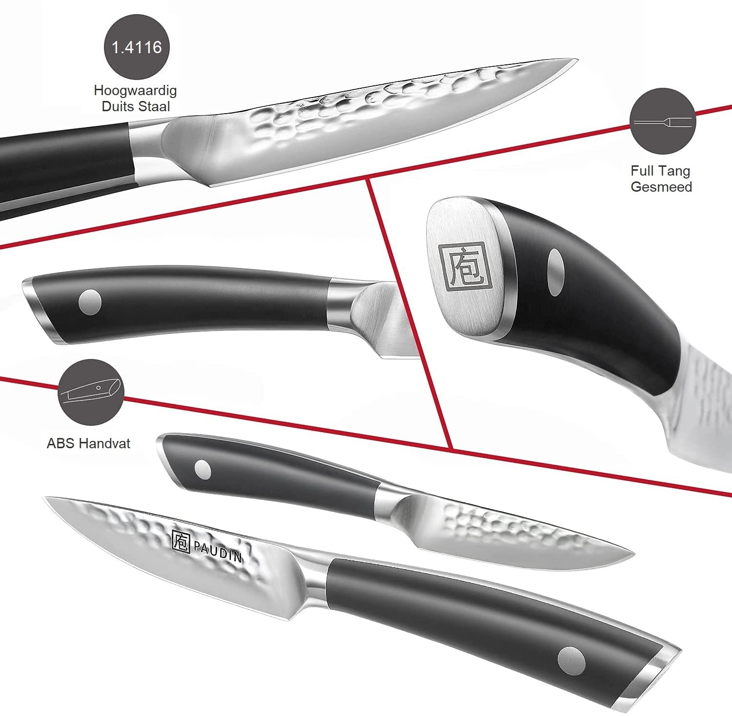 Paudin Hammered Pro HP6 Groentemes Paudin