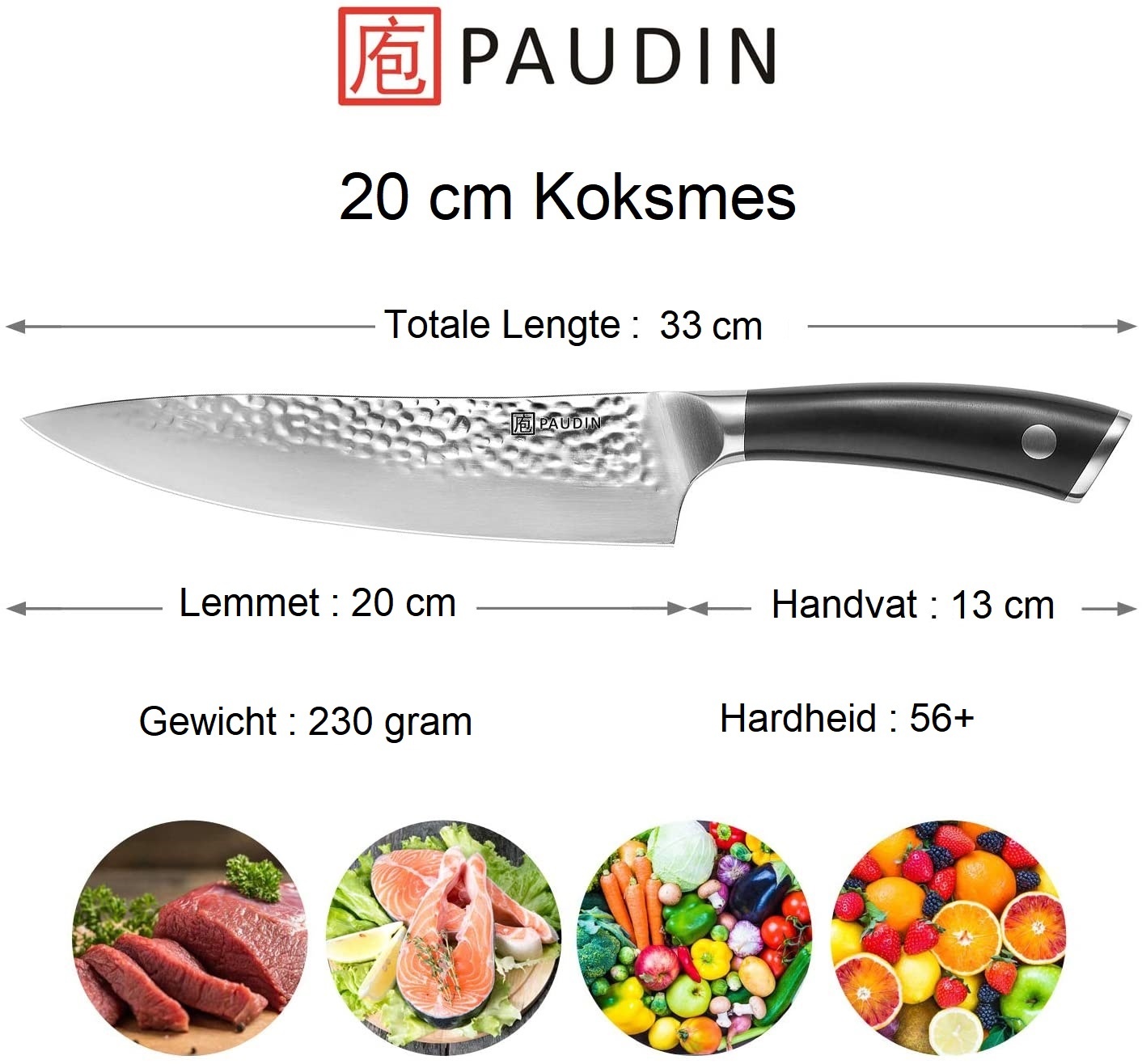 Paudin Hammered Pro HP1 Koksmes Paudin