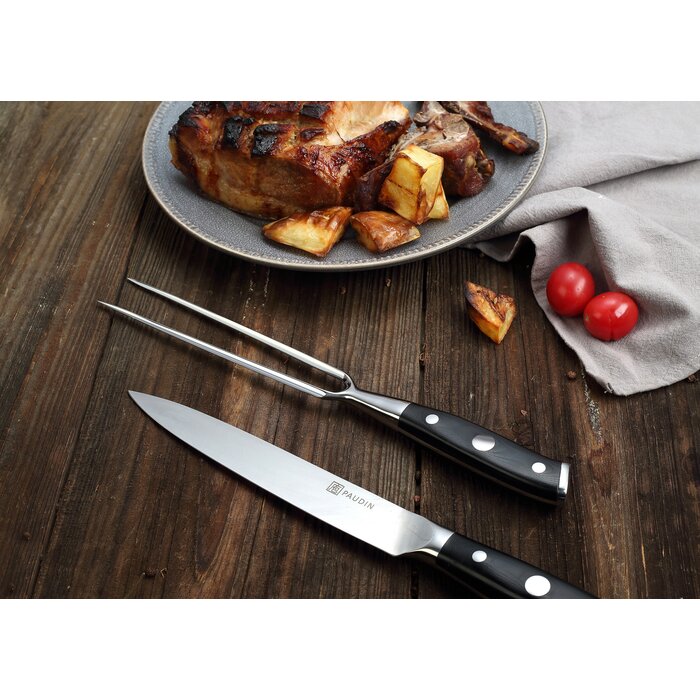 Paudin Ultra Dark Premium D9 Vleesmes en Vork Paudin