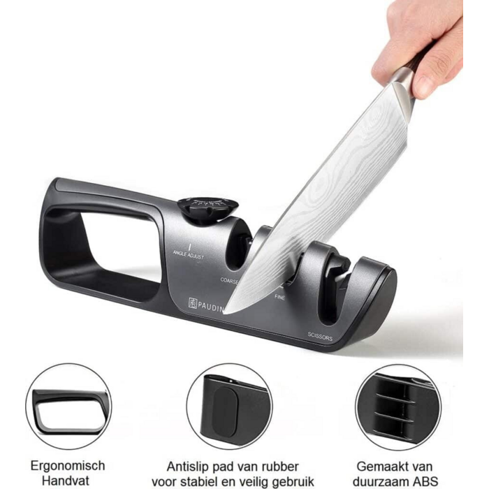 Paudin Verstelbare 3‑Traps Messenslijper KS1 van Paudin