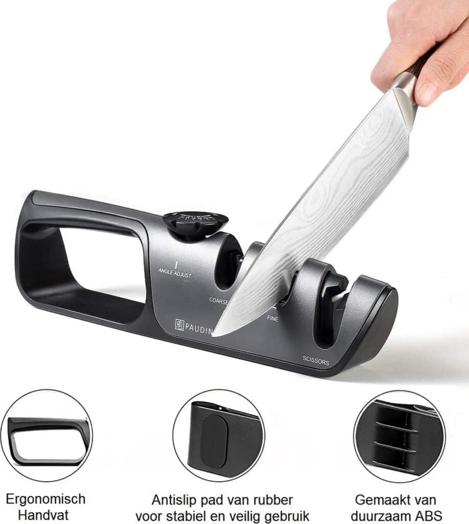 Paudin Verstelbare 3‑Traps Messenslijper KS1 van Paudin